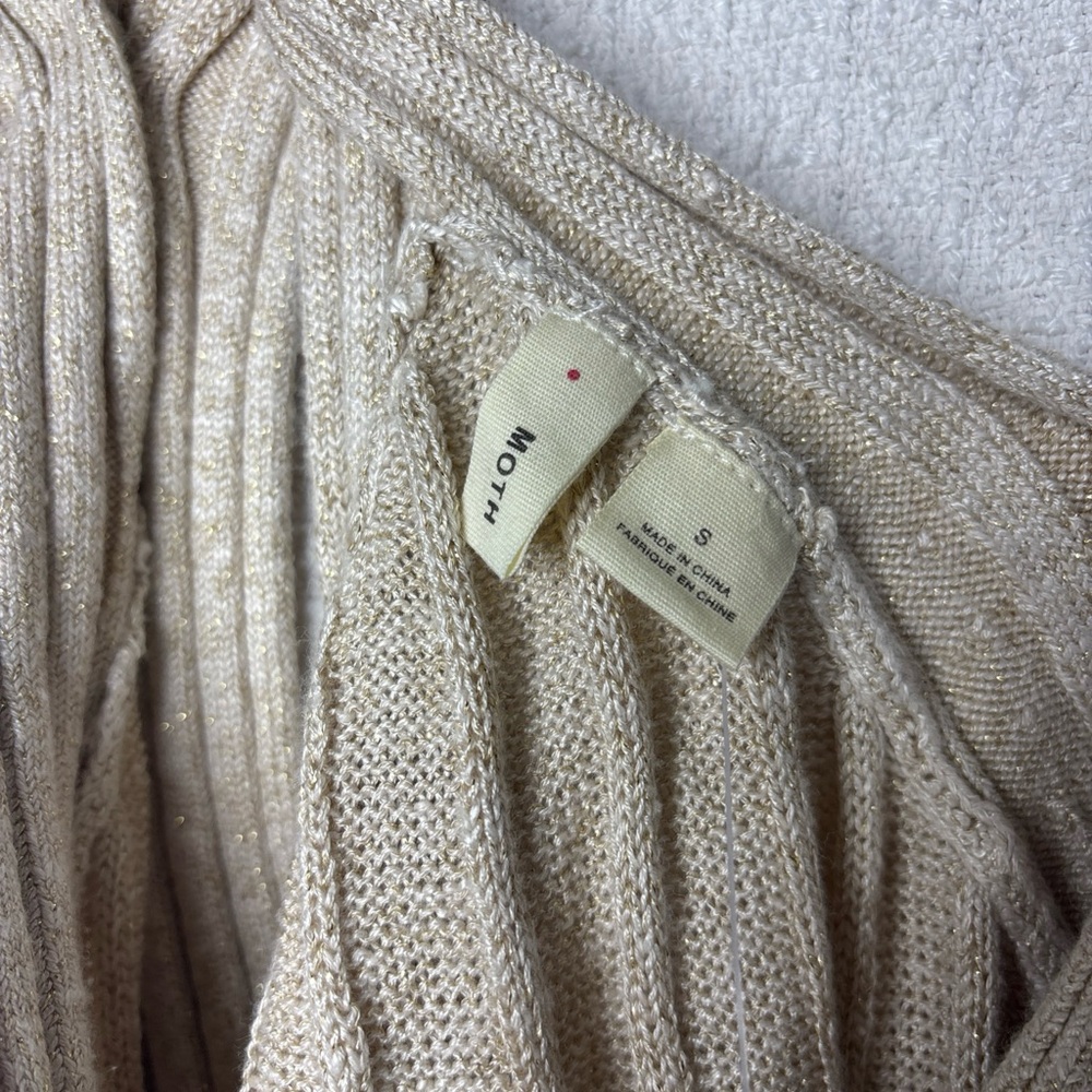 Anthropologie Tan Ribbed‎ Halter Tank - Picture 11 of 11